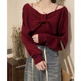 フロントリボンニット キャミソールセット | SUNSHINE CLOSET | 詳細画像13 