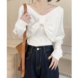 フロントリボンニット キャミソールセット | SUNSHINE CLOSET | 詳細画像2 