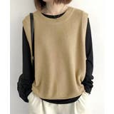 ニットベスト レディースチョッキ 重ね着 | SUNSHINE CLOSET | 詳細画像1