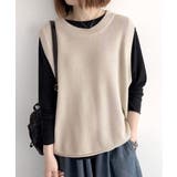 ニットベスト レディースチョッキ 重ね着 | SUNSHINE CLOSET | 詳細画像6