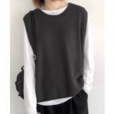 ニットベスト レディースチョッキ 重ね着 | SUNSHINE CLOSET | 詳細画像7
