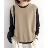 ニットベスト レディースチョッキ 重ね着 | SUNSHINE CLOSET | 詳細画像9