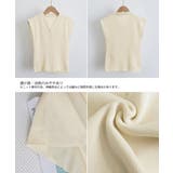 サマーニット フレンチスリーブ トップス | ANGELCLOSET | 詳細画像15