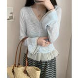ニットカーディガンフリル裾ニットトップス | SUNSHINE CLOSET | 詳細画像13