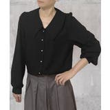 シャツブラウス ゴールドボタン ブラウス | SUNSHINE CLOSET | 詳細画像10