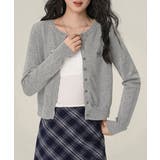 ワンポイントカーディガン リボン刺しゅう | SUNSHINE CLOSET | 詳細画像1 