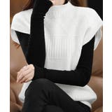 ニットベスト プチハイネック ニットジレ | SUNSHINE CLOSET | 詳細画像2