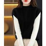 ニットベスト プチハイネック ニットジレ | SUNSHINE CLOSET | 詳細画像4