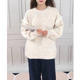 ゆったりニットトップスラウンドネック冬服 | SUNSHINE CLOSET | 詳細画像4 