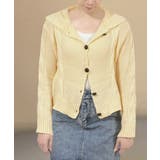 ケーブル編みニットカーディガン ビッグ襟 | SUNSHINE CLOSET | 詳細画像7 