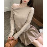 オフショルダーニットトップス 肌見せ秋服 | SUNSHINE CLOSET | 詳細画像14 