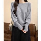 ボートネックニットトップスオフショルダー | SUNSHINE CLOSET | 詳細画像10 