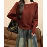 ボートネックニットトップスオフショルダー | SUNSHINE CLOSET | 詳細画像16 