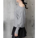 ボートネックニットトップスオフショルダー | SUNSHINE CLOSET | 詳細画像23 