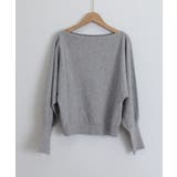 ボートネックニットトップスオフショルダー | SUNSHINE CLOSET | 詳細画像25 