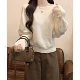 ボートネックニットトップスオフショルダー | SUNSHINE CLOSET | 詳細画像8 