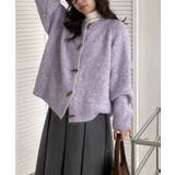 トグルボタンニットカーディガン長袖秋冬服 | SUNSHINE CLOSET | 詳細画像7