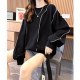 ステッチスウェット ゆったり トレーナー | SUNSHINE CLOSET | 詳細画像6 