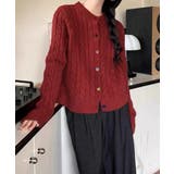 ケーブルニットカーディガン 前開きニット | SUNSHINE CLOSET | 詳細画像12 