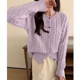 ケーブルニットカーディガン 前開きニット | SUNSHINE CLOSET | 詳細画像13 