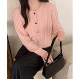 ケーブルニットカーディガン 前開きニット | SUNSHINE CLOSET | 詳細画像15 