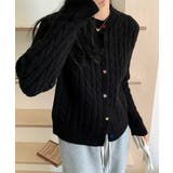 ケーブルニットカーディガン 前開きニット | SUNSHINE CLOSET | 詳細画像7 