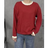 配色ニットプルオーバーラウンドネック秋服 | SUNSHINE CLOSET | 詳細画像12 