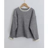 配色ニットプルオーバーラウンドネック秋服 | SUNSHINE CLOSET | 詳細画像20 