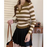 ポロニットドローストリングリブニット薄手 | SUNSHINE CLOSET | 詳細画像16 