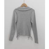 ポロニットドローストリングリブニット薄手 | SUNSHINE CLOSET | 詳細画像21 