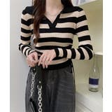 ポロニットドローストリングリブニット薄手 | SUNSHINE CLOSET | 詳細画像8 