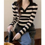 ポロニットドローストリングリブニット薄手 | SUNSHINE CLOSET | 詳細画像9 