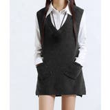 レディース サイドスリット ニットチョッキ | SUNSHINE CLOSET | 詳細画像10 