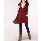 レディース サイドスリット ニットチョッキ | SUNSHINE CLOSET | 詳細画像14 