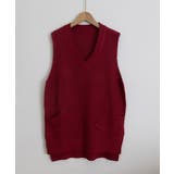 レディース サイドスリット ニットチョッキ | SUNSHINE CLOSET | 詳細画像21 