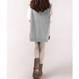 レディース サイドスリット ニットチョッキ | SUNSHINE CLOSET | 詳細画像4 