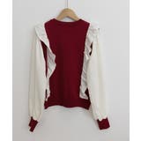 異素材mixニットブラウス レイヤード風 トップス | SUNSHINE CLOSET | 詳細画像20 