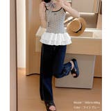レディース カップ付き スリムフィットキャミ | SUNSHINE CLOSET | 詳細画像5