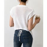 レディース 大人可愛い薄手ニット ラウンドネック | SUNSHINE CLOSET | 詳細画像10 