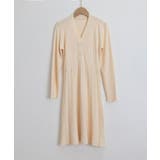 Vネックニットワンピース 飾りボタン付き | SUNSHINE CLOSET | 詳細画像13 