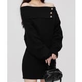 ニットワンピースオフショルダーワンピース | SUNSHINE CLOSET | 詳細画像6