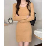 リブニットワンピース タイトワンピース | SUNSHINE CLOSET | 詳細画像16 