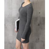 リブニットワンピース タイトワンピース | SUNSHINE CLOSET | 詳細画像21 