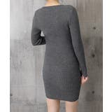 リブニットワンピース タイトワンピース | SUNSHINE CLOSET | 詳細画像22 