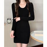 リブニットワンピース タイトワンピース | SUNSHINE CLOSET | 詳細画像6 