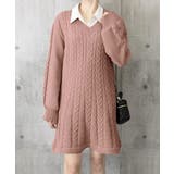 ニットワンピース ケーブル編みミニワンピ | SUNSHINE CLOSET | 詳細画像10
