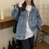 デニムジャケットゆったり レディース春秋 | SUNSHINE CLOSET | 詳細画像10
