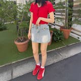 キュロットデニムスカート ハイウエスト | SUNSHINE CLOSET | 詳細画像28 