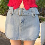 キュロットデニムスカート ハイウエスト | SUNSHINE CLOSET | 詳細画像29 