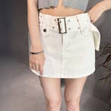 キュロットデニムスカート ハイウエスト | SUNSHINE CLOSET | 詳細画像33 